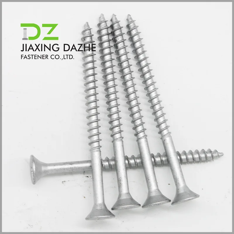 Dacromet Flat Head Philips Self Tapping Screw