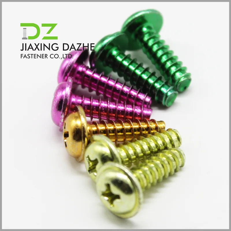 Pan Head With Washer Machine Screw